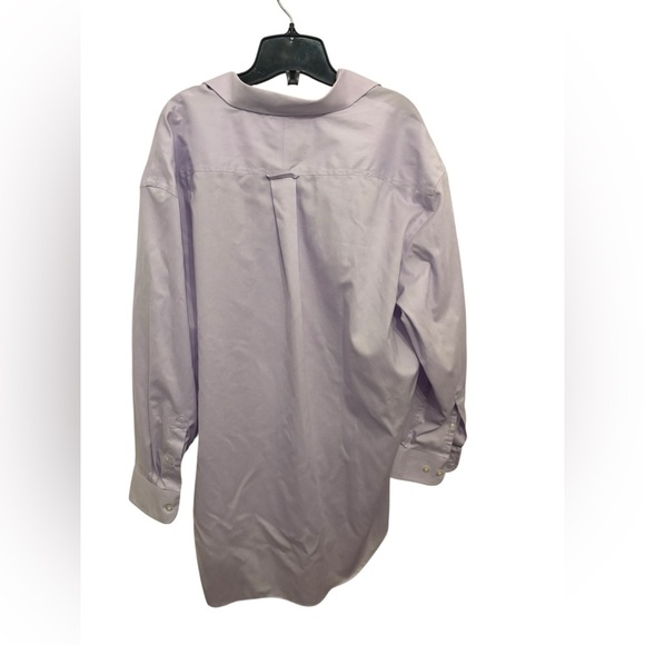 Joseph Abboud Light Purple Classic Fit High Quality Shirt with an Oversized look - Picture 2 of 3